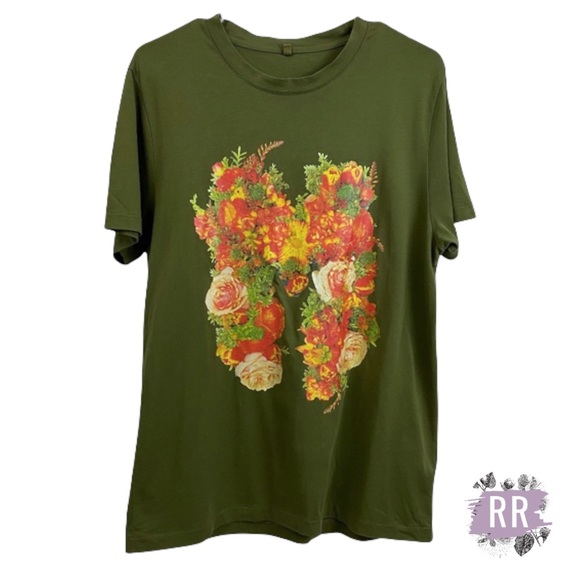 MATTHEW MILLER Introversion Floral Tee Shirt - Picture 1 of 5